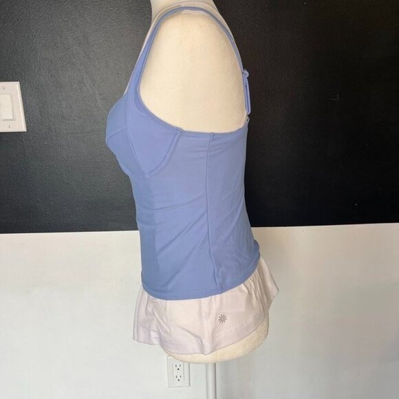 Old Navy Sky Blue Underwire Tankini Swim Top NWOT MSRP $39.99 - Picture 6 of 8